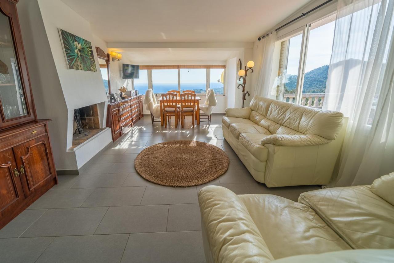 Villa Vista Lux, Piscina Privada Y Zona Exterior Con Vista Mar ตอสซาเดมาร์ ภายนอก รูปภาพ
