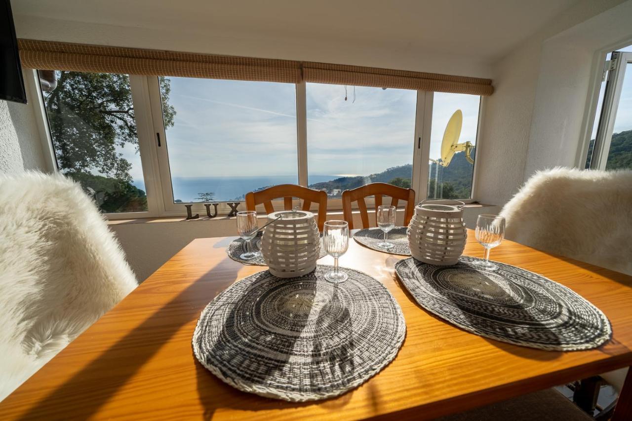 Villa Vista Lux, Piscina Privada Y Zona Exterior Con Vista Mar ตอสซาเดมาร์ ภายนอก รูปภาพ